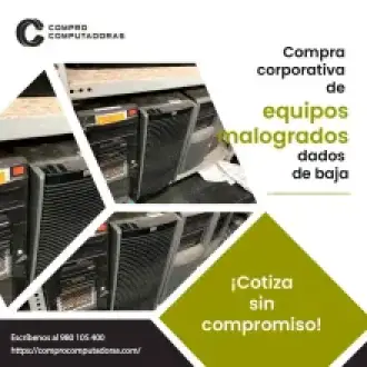  Varias computadoras sin uso Compramos por lote