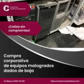  Empresa especializada en compra de computadoras viejas