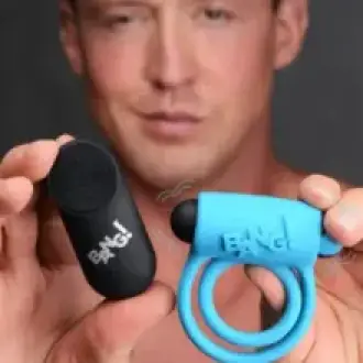 A-Anillo vibrador bang control remoto