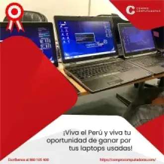 Pago en efectivo por computadoras usadas o malogradas
