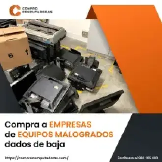  Compra urgente de computadoras