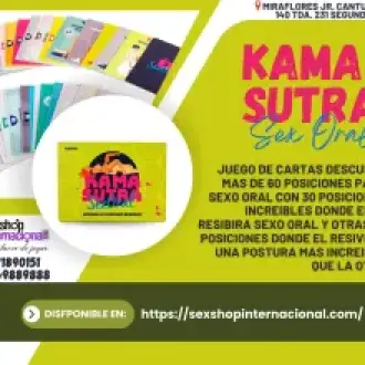 JUEGO EROTICO PARA PAREJAS KAMA SUTRA- SEXSHOP MIRAFLORES