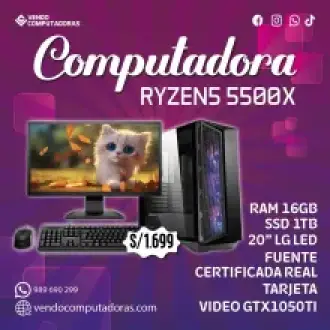  Computadoras económicas con monitor incluido