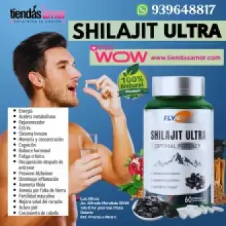 Shilajit Ultra origen natural diseñada el desarrollo viril