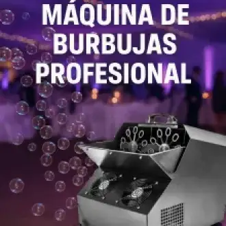 Alquiler de Máquina de Burbujas para Eventos