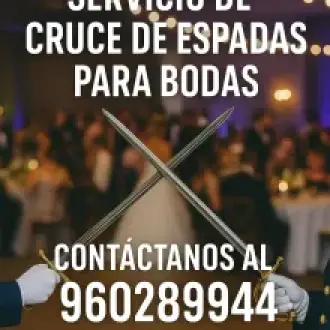 Cruce de Espadas para Matrimonios 