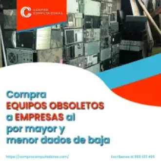 Compramos equipos informáticos dados de baja en todo Lima