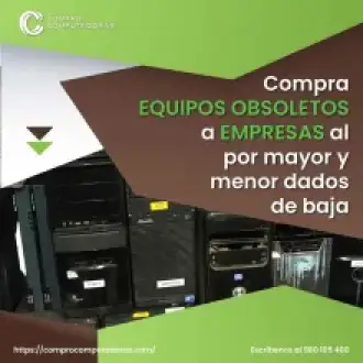 Compra de computadoras usadas con garantía de buen trato