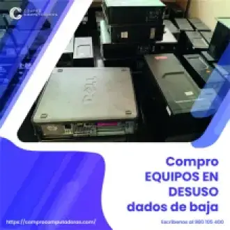 Lima compra de computadoras usadas y en desuso