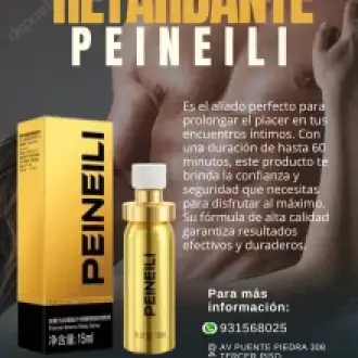 Retardante Masculino Spray Peineili Dorado - TIENDAS AMOR