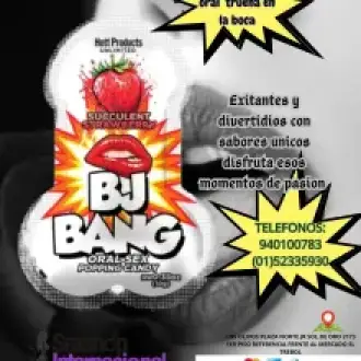BJ BANG SAOR FRESA EXITANTE EXPLOSIVO