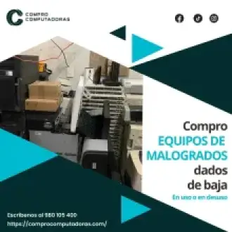 Compra técnica de computadoras en desuso Lima