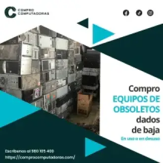  Tienes PCs viejas almacenadas Nosotros las compramos