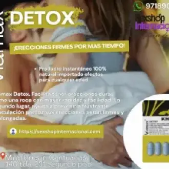 POTENCIA Y DURACION EN CADA ERECCION CON VIAMAX DETOX