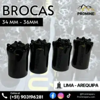 BROCAS - PRODUCTO PARA PERFORACIÓN EN MINA 