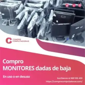  Computadoras en desuso En Lima te pagamos por ellas