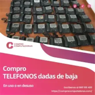 Compra técnica de computadoras usadas en todo Lima