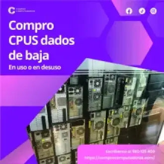 Compra de computadoras usadas en todo Lima