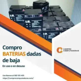 Compra de computadoras usadas y en desuso en Lima
