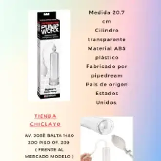 BOMBA DE SUCCION PUMP WORX CLEAN