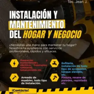 Electricidad gasfiteria pintura cerrajería y mássss