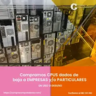  PC antigua acumulando polvo Te la compramos en Lima