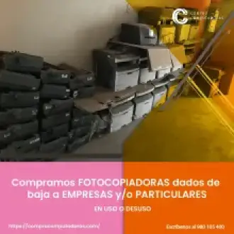 Compra de computadoras en Lima para reciclaje responsable