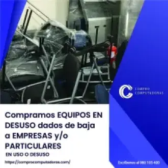 Compra de computadoras usadas en Lima Metropolitana