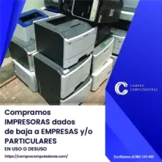  Computadoras obsoletas Nosotros las compramos en Lima