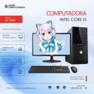 Computadoras potentes al mejor precio listas para trabajar 