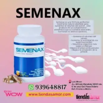 Semenax 90 pastillas Disfrutarás de la GRAN acción de bombeo