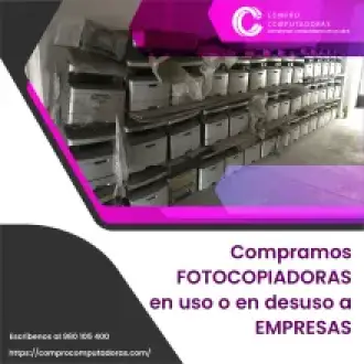 Compramos Computadoras