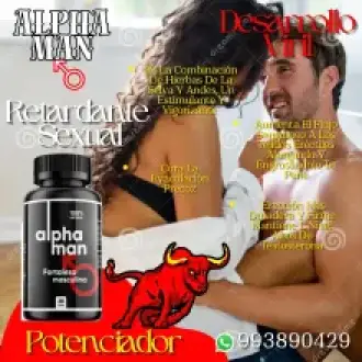 ALPHAMAN AUMENTA EL LARGO Y GROZOR DE TU PENE EN SEMANAS 