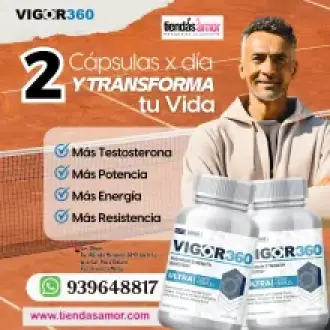 Vigor 360 Ultra Testo Complex para hombres Natural Max 60 ca