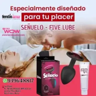 Plug anal silicona Señuelo Silicona- lubricante five lube