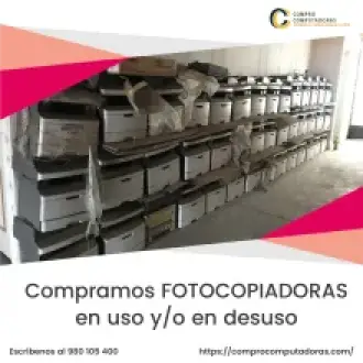  Compra de Impresoras Usadas y Malogradas