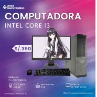  Stock Limitado PC Core i3