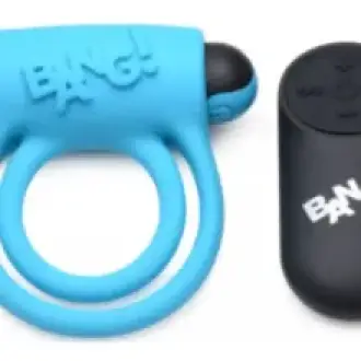 A-Anillo vibrador bang control remoto