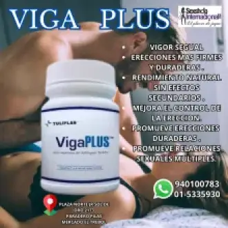 VIGA PLUS PILDORAS PARA LA POTENCIA SEXUAL 