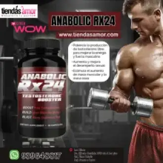 Anabolic RX 24-potenciador de testosterona
