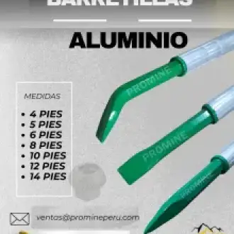 BARERETILLAS DE ALUMINIO PRODUCTO DE SOSTENIMINETO