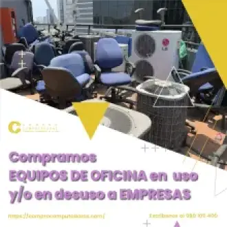  COMPRA DE COMPUTADORAS Y LAPTOPS EN DESUSO