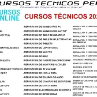 CURSOS TÉCNICOS EN PERÚ