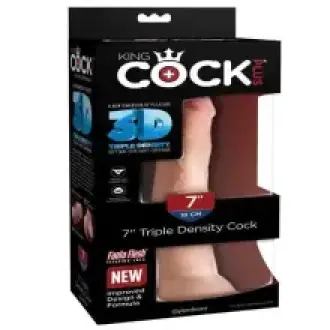  A-CONSOLADOR KING COCK PLUS 7 TRIPLE DENSIDAD