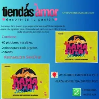 KAMASUTRA JUEGO DE PAREJA TIEWNDAS AMOR SEXHSOP