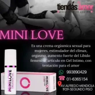 MINILOV EXITANTE PARA DAMAS TIENDAS AMOR 