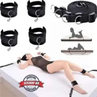 FETISH KIT SET DE AMARRES PARA CAMA
