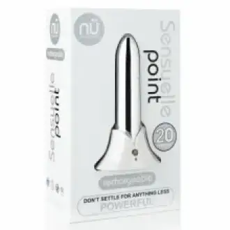 VIBRADOR SENSUELLE NU 20 PLATA