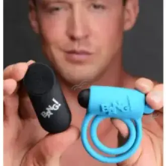 A-Anillo vibrador bang control remoto