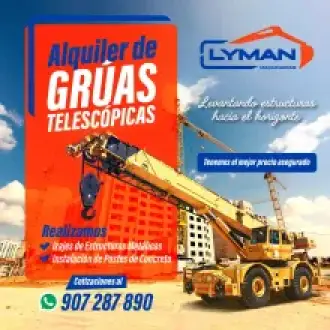 ALQUILER DE GRÚAS TELESCÓPICAS